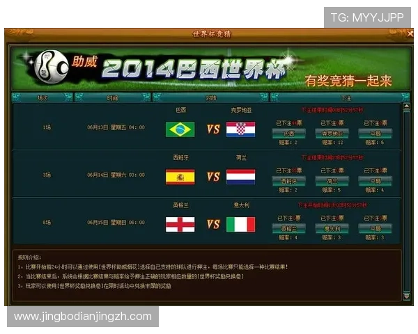 深入了解世界杯竞猜机制提升你的中奖概率与参与体验